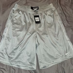 Nike Men's Gray Drawstring Basketball Short Size XXL NWT